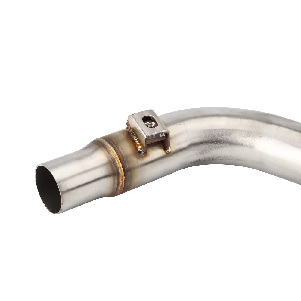 For Suzuki DR 650 1996 to 2022 DR650 DR650SE Slip-on Motorcycle Exhaust Muffler Middle Link Pipe 51mm GFYSHIP