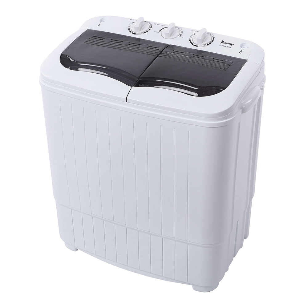 Compact Dual-Function Washing Machine - 14.3lb - Powerful Cleaning