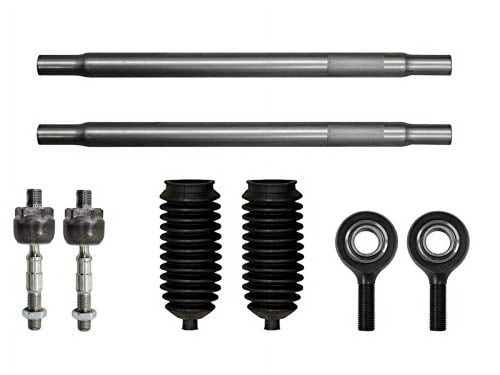 SuperATV Heavy Duty Tie Rod Kit for 2020+ Kawasaki Teryx KRX 1000|Stock Length OEM Replacement|Swaged Tube Design for Superior Strength|TRRA-K-KRX