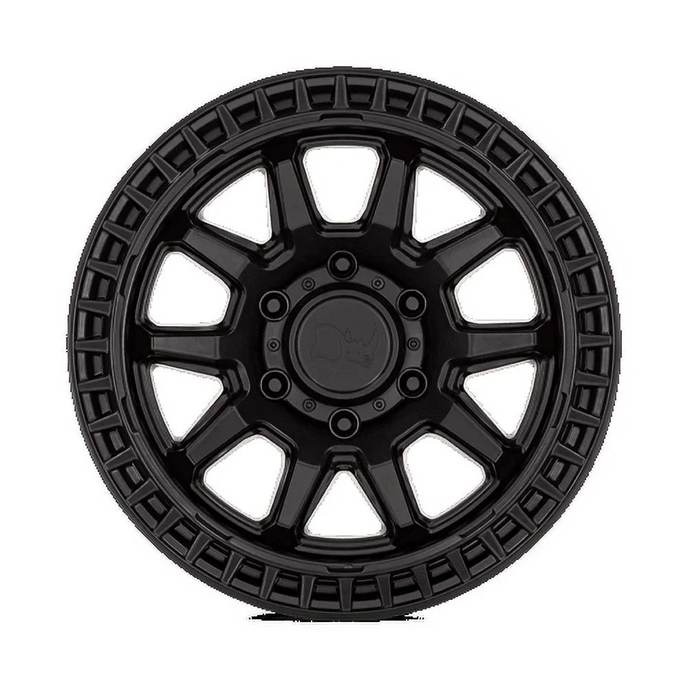 Black Rhino Cast Aluminum Rim BR001 17X8.5 6X135 M-BLK 0MM, BR001MX17856300