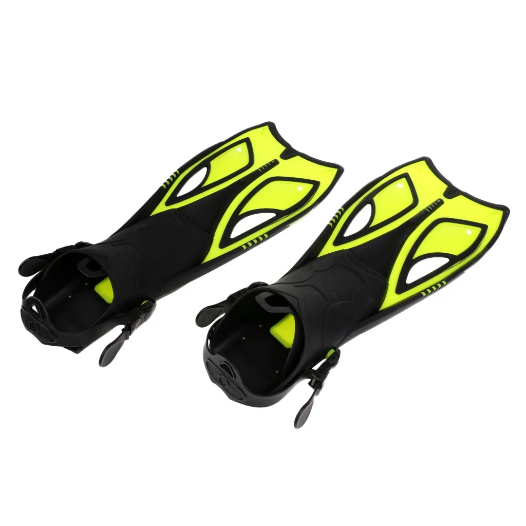 Flexible Flippers Swimming Snorkeling Diving Snorkel Scuba Swim US Size 3-13 L