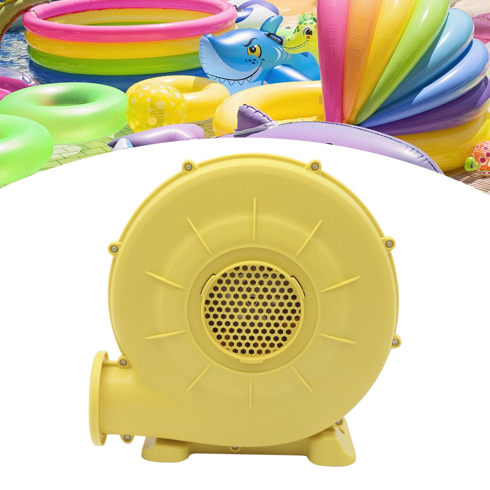 DENEST 350 Watt Air Blower 0.5HP Pump Fan For Inflatable Bounce House Bouncy Castle