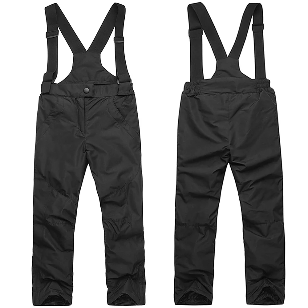 Dcenta Winter Skiing Pants Waterproof Snow Hiking Trousers Thick Warm Winter Pants Cold Insulated Pants for