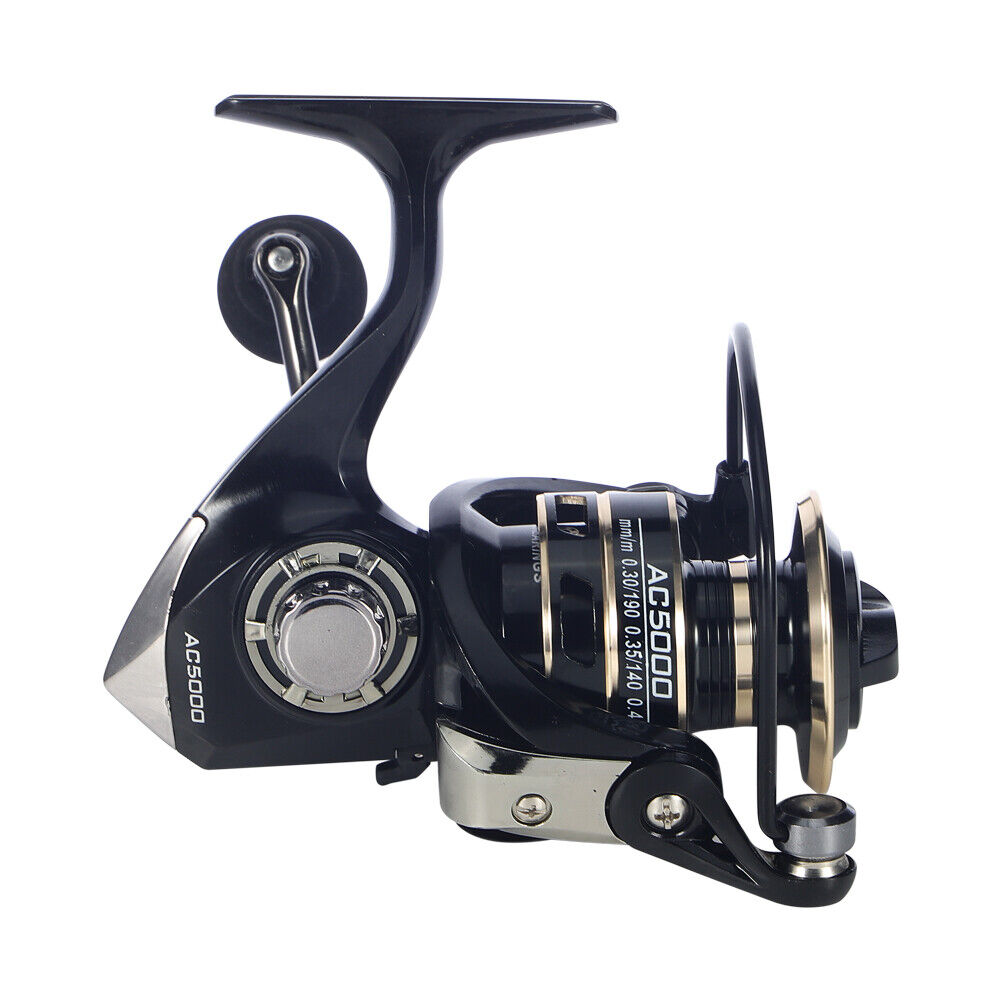 12BB Metal Spinning Fishing Reel 5.2:1 Saltwater Freshwater Right Left Hand Reel