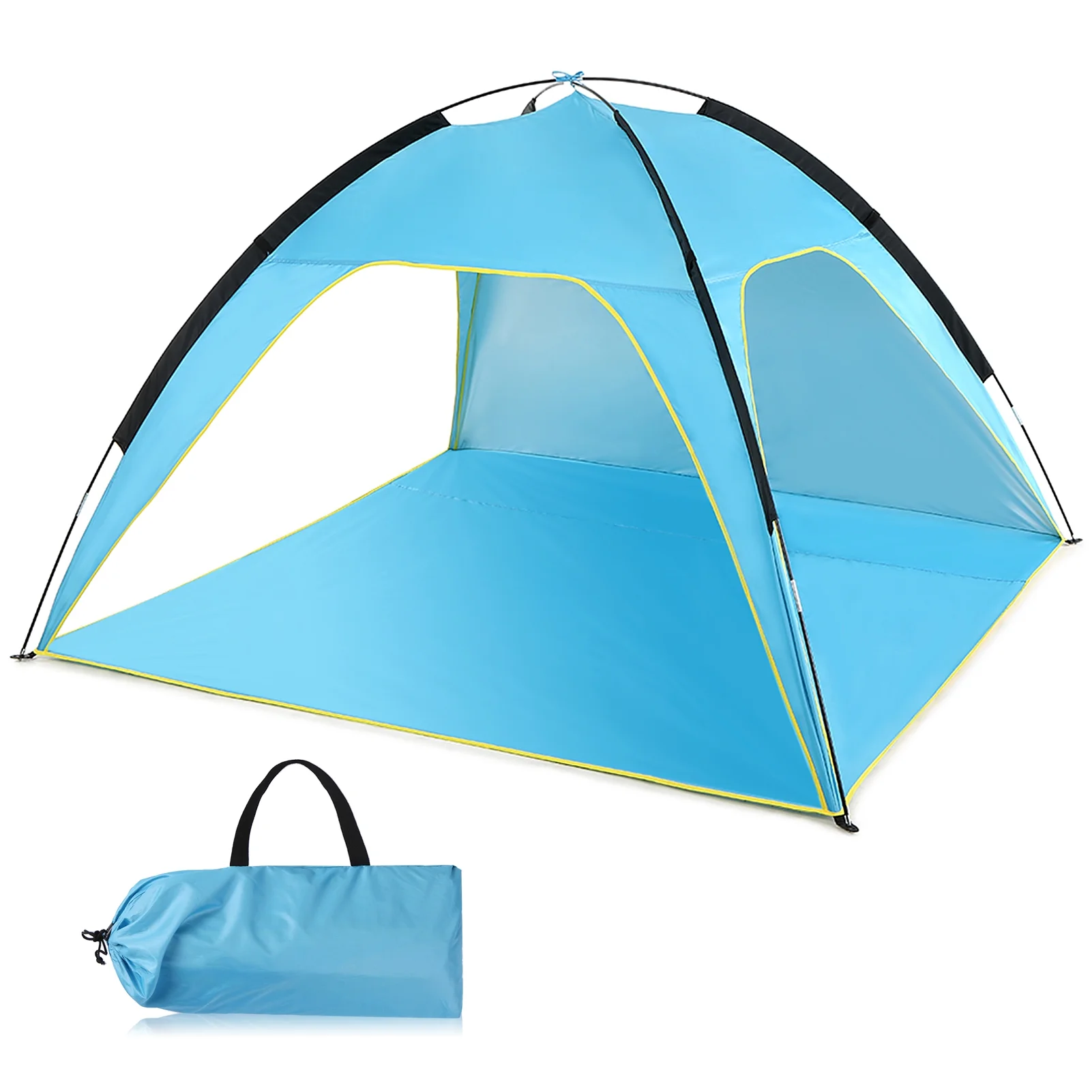Nebublu Lightweight Beach Tent Sun Shade Canopy UV Sun Shelter Camping Fishing Tent - Stay Comfortable and Protected from the Sun with this Portable Shelter