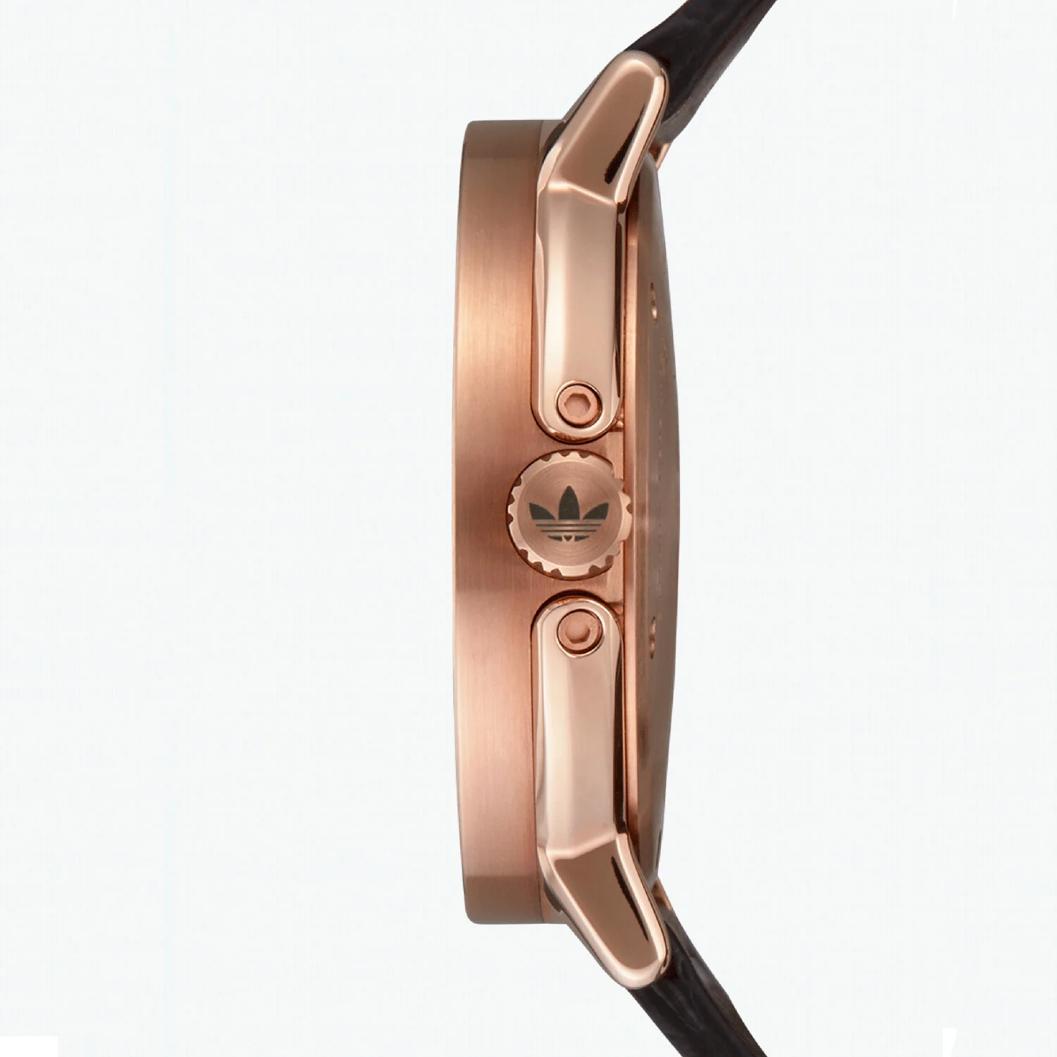 Adidas Men's District LX2 Z12 3038-00 Rose-Gold Leather Quartz Fashion Watch