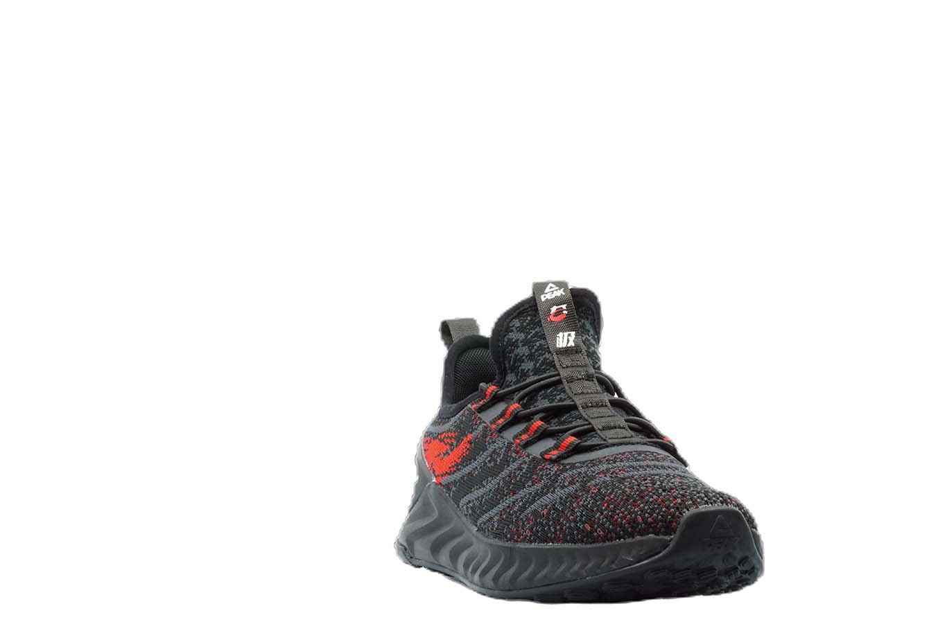 [EK9450] Kids Youth Peak Taichi 1.0 Plus Black Melange Running Shoes - 5.5 - (Youth)