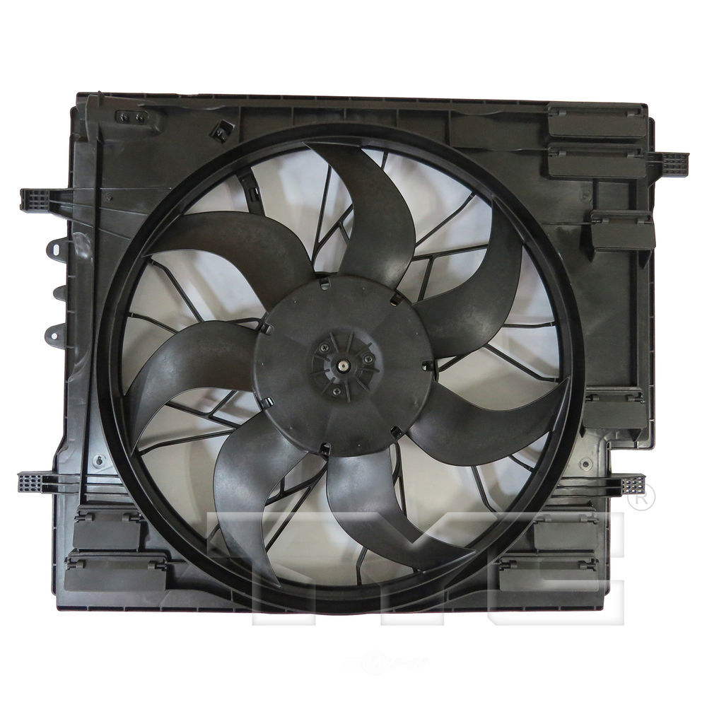TYC A/C Radiator and Condenser Fan for 16-20 Volvo XC90 2.0L Turbo 316577725 Fits 2017 Volvo XC90