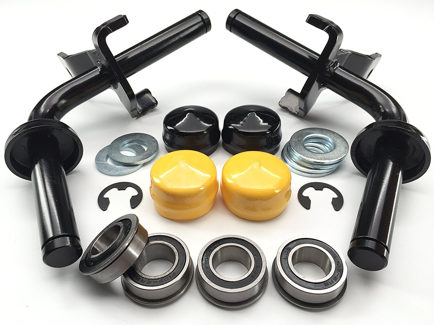 Steering Rebuild Kit includes Spindles Tie Rods and Sector fits John Deere LA Series
