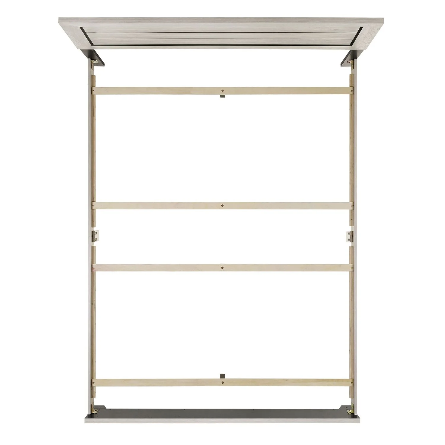 Picket House Furnishings Poppy Queen 3PC Panel Bedroom Set in Gray