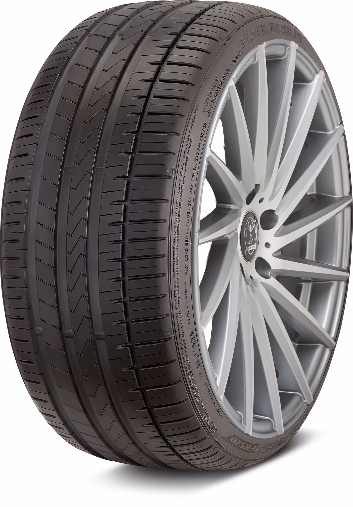 (Qty: 4) 255/40ZR19XL Falken Azenis FK510 100(Y) tire