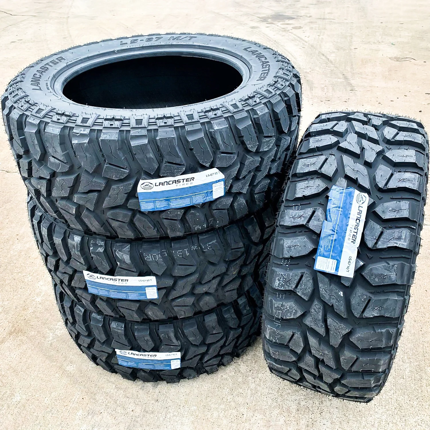 Lancaster LS-67 M/T LT 33X12.50R22 Load F 12 Ply MT Mud Tire