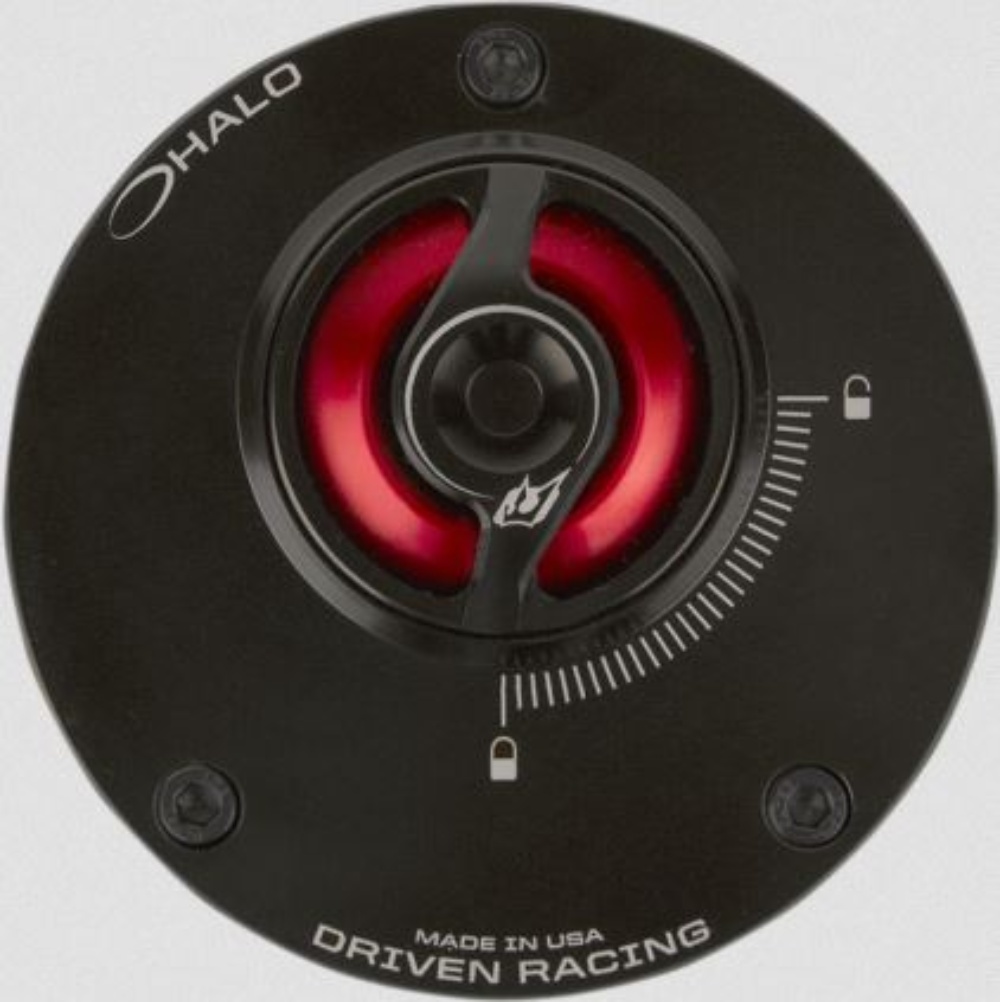 Driven Halo Fuel Cap Red (DHFC-RD)