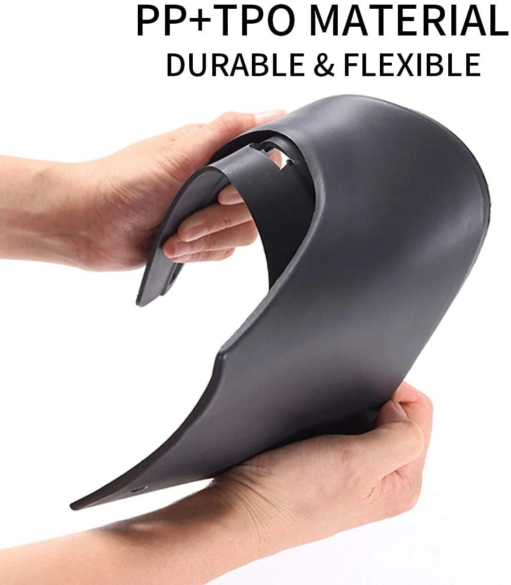A-Premium Splash Guards Mud Flaps Mudguards Fender Compatible with Tesla Model 3 2016 2017 2018 2019 2020 2021 Front and Rear 4-PC Set