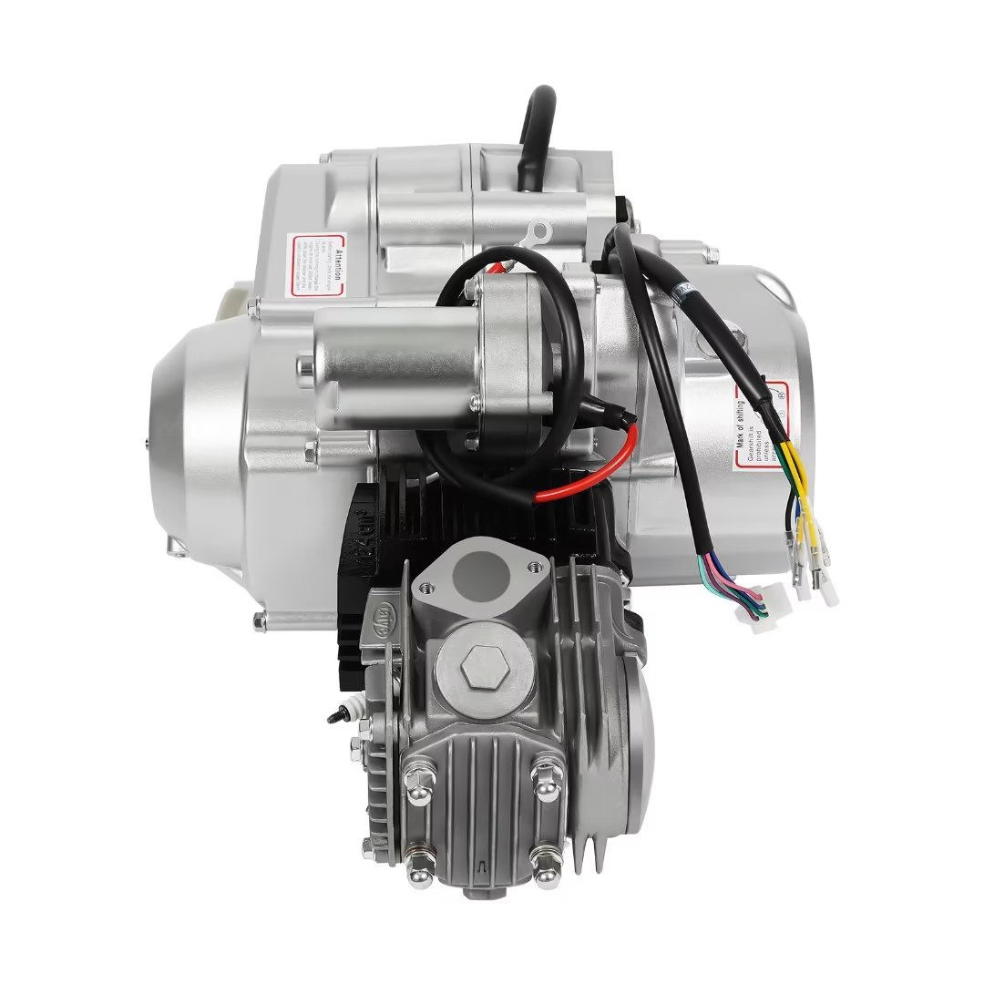 TFCFL 125cc Engine 4 Stroke Motor 3 Speed Reverse Semi Auto for ATV Quad Bike Buggy 4 Wheeler B Lawn Mower Engine
