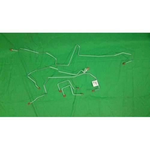 02-05 Ranger, w/ AWABS, 4wd; Front Brake Line Kit; Stainless-TKT0242SS