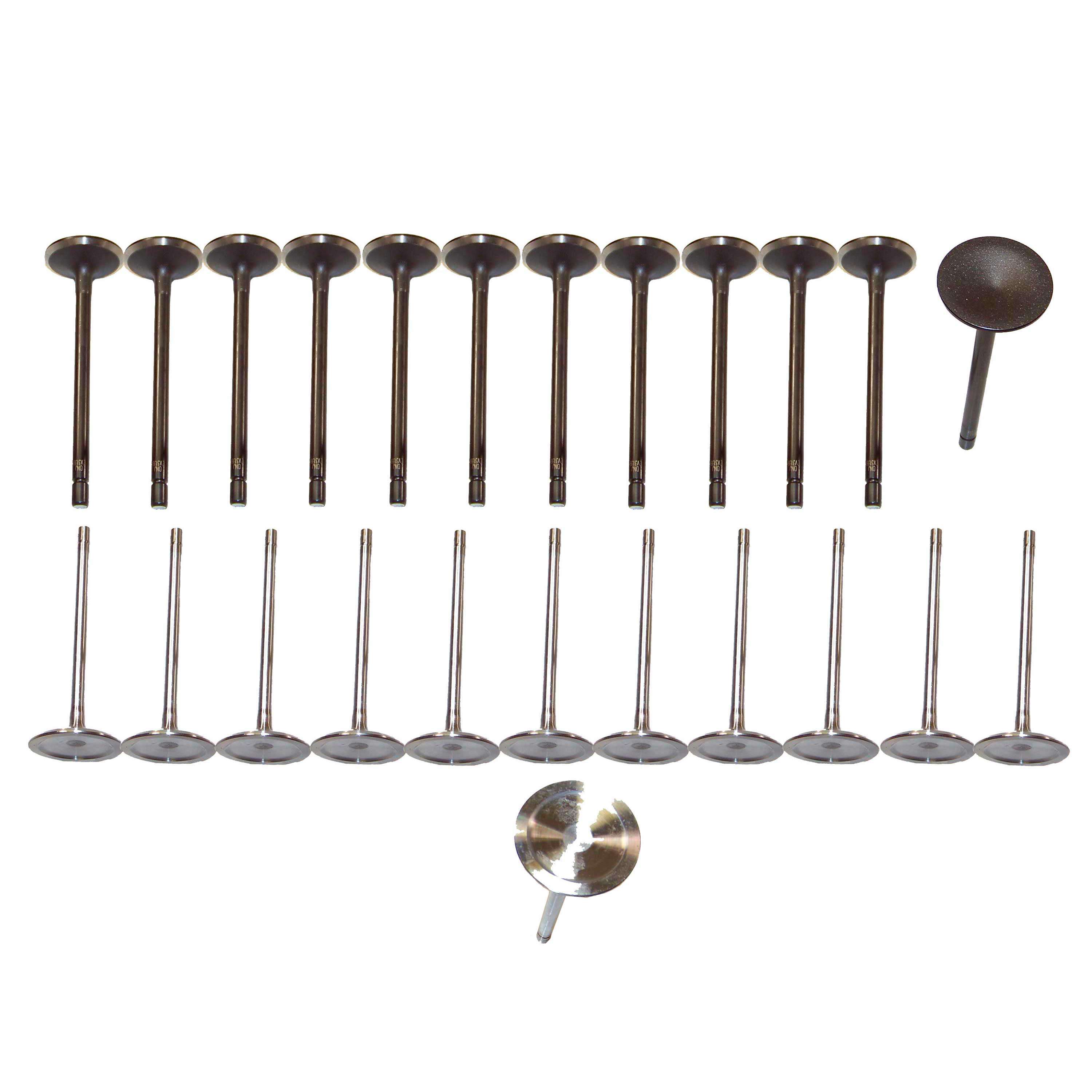 DNJ VK24353A Exhaust Intake Valve Kit Fits Cars & Trucks 2004 Isuzu Axiom, Rodeo V6 3.5L DOHC 24V EV353A X12 IV353A X12