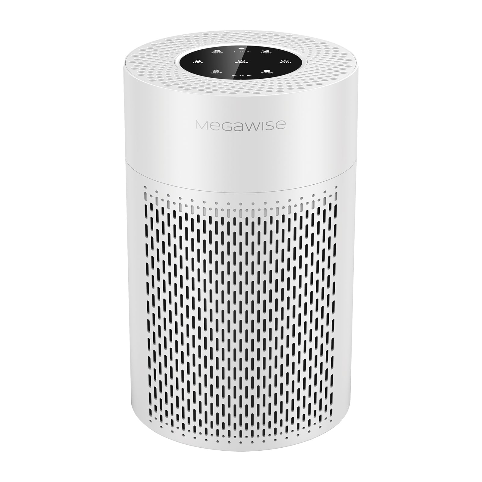 MEGAWISE 2022 Updated Version Smart Air Purifier for Home Large Room up to 1080ft2, H13 True HEPA Filter with Smart Air Quality Sensor, Sleep Mode, Quiet for Pollen, Pets Hair, Odors, Smoke, Dust