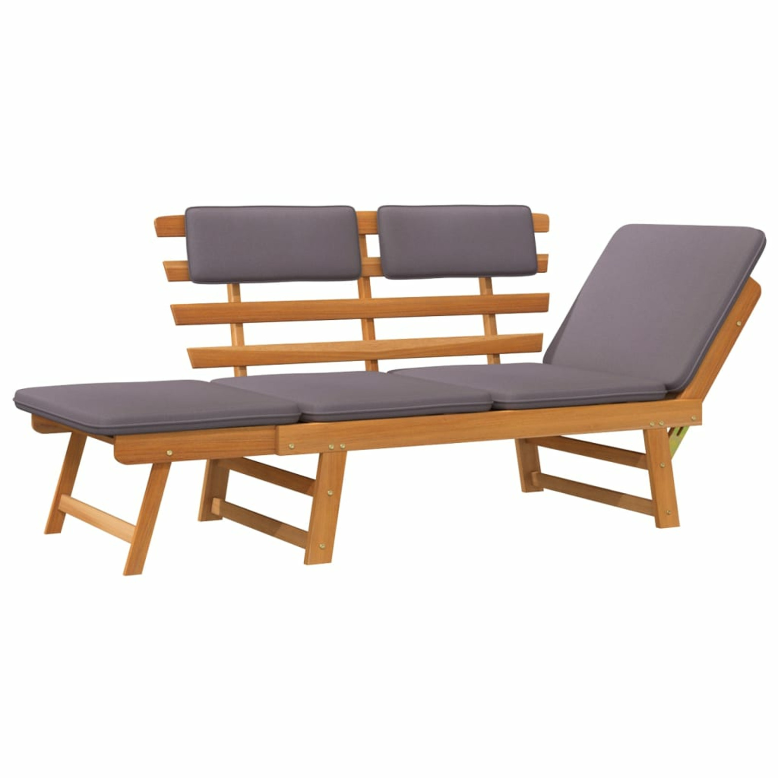 Walmeck 2-in-1 Patio Daybed with Cushion 74.8