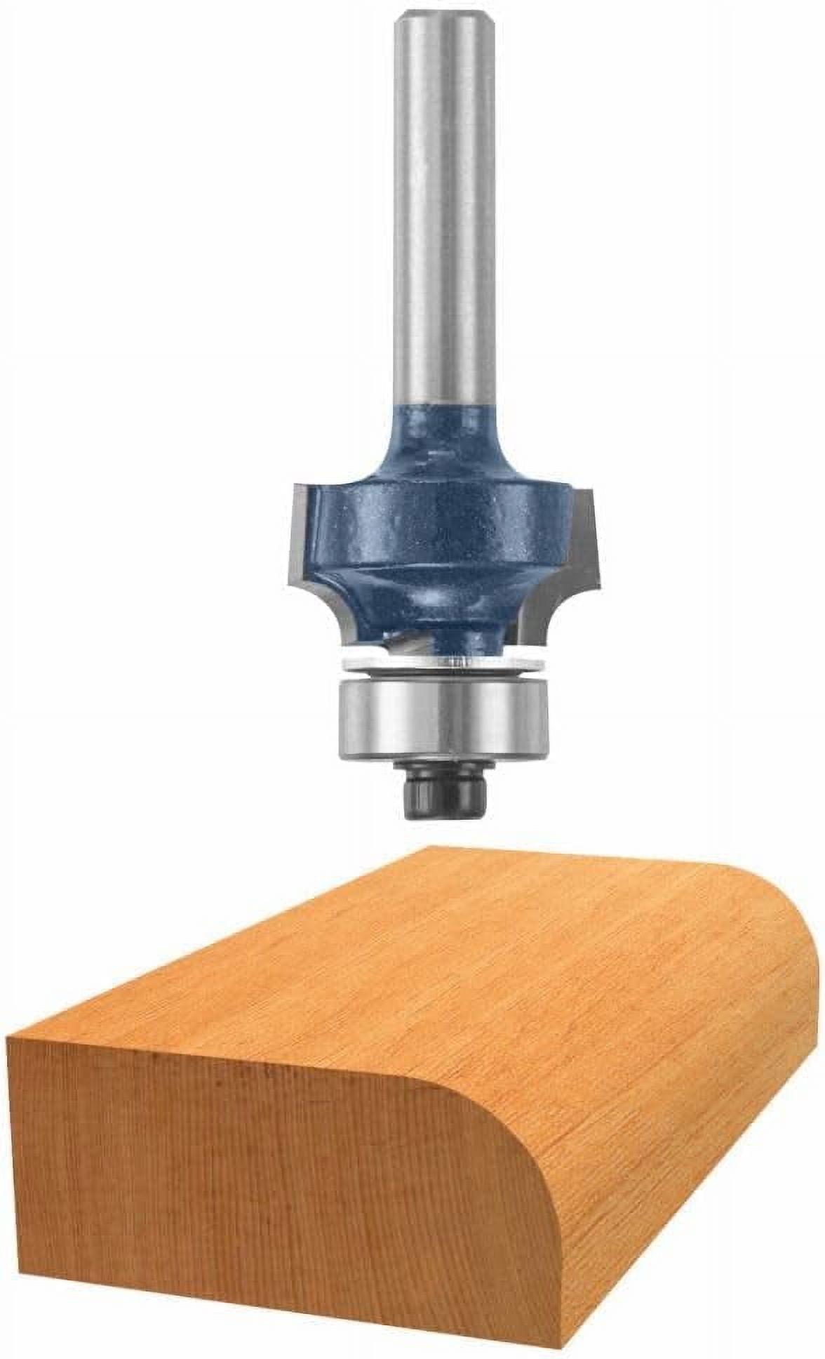 Roundover Two Flutes Router Bit With Bearing