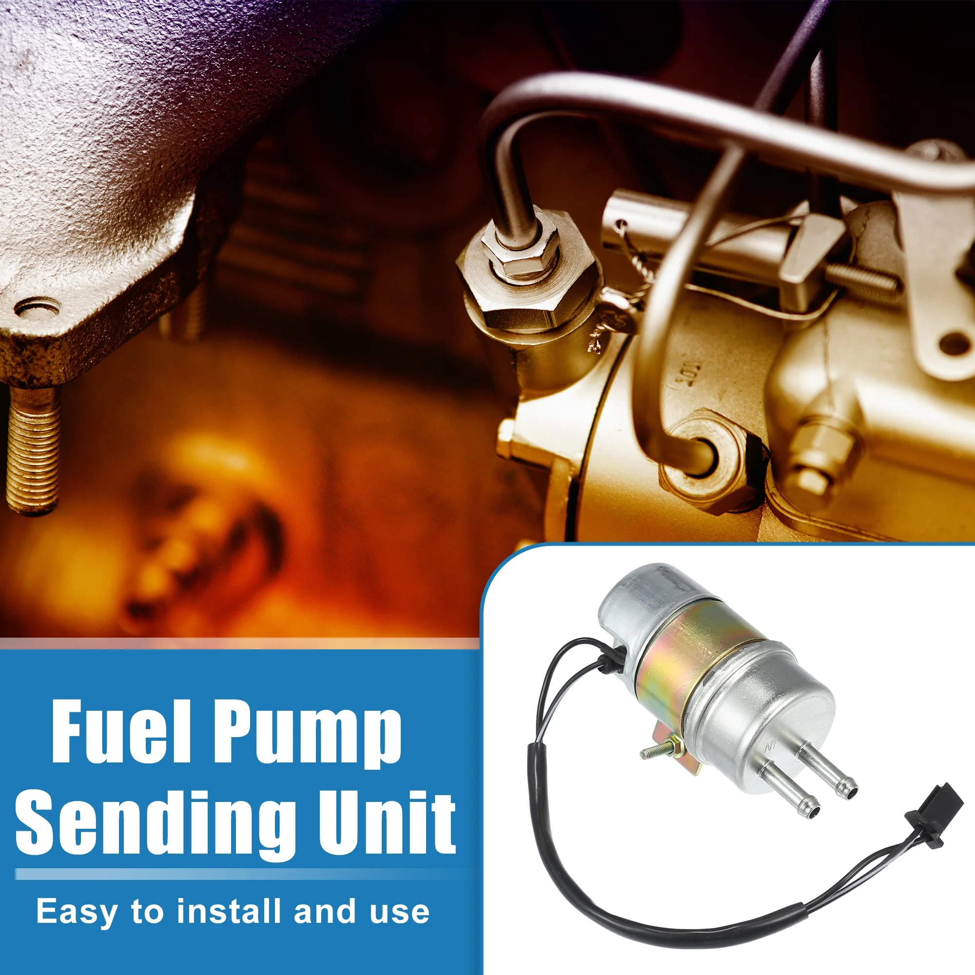 Unique Bargains Car Electric Fuel Pump Assembly for Suzuki Cavalcade GV1400 86-88 for Suzuki Inazuma GSX1200 1999-2001