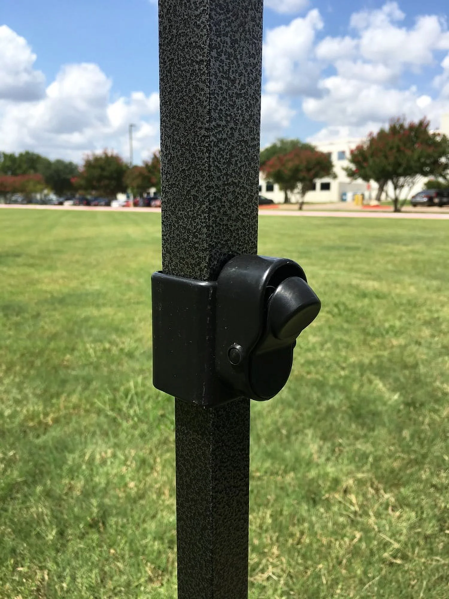 EZ Pop Up Canopy Tent Instant Shelter w Wheel Bag + 4 Sand Bags - 10'x10' Blue - D Model