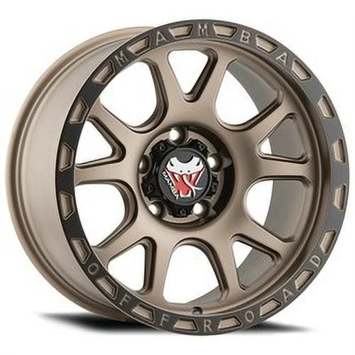 Mamba 18x9 5X150 599BZ M27 Bronze Wheel Rim | Qty 1