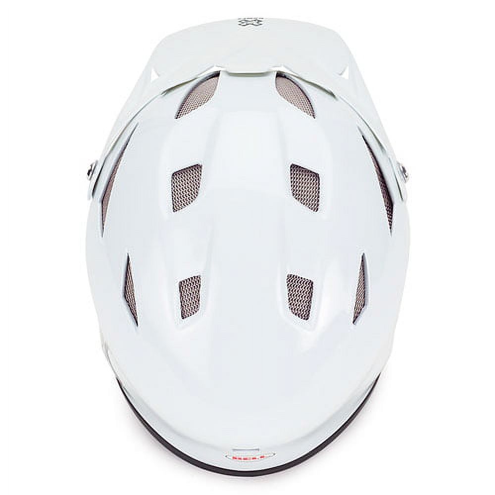 X-Games Full Throttle White Youth Bike Helmet