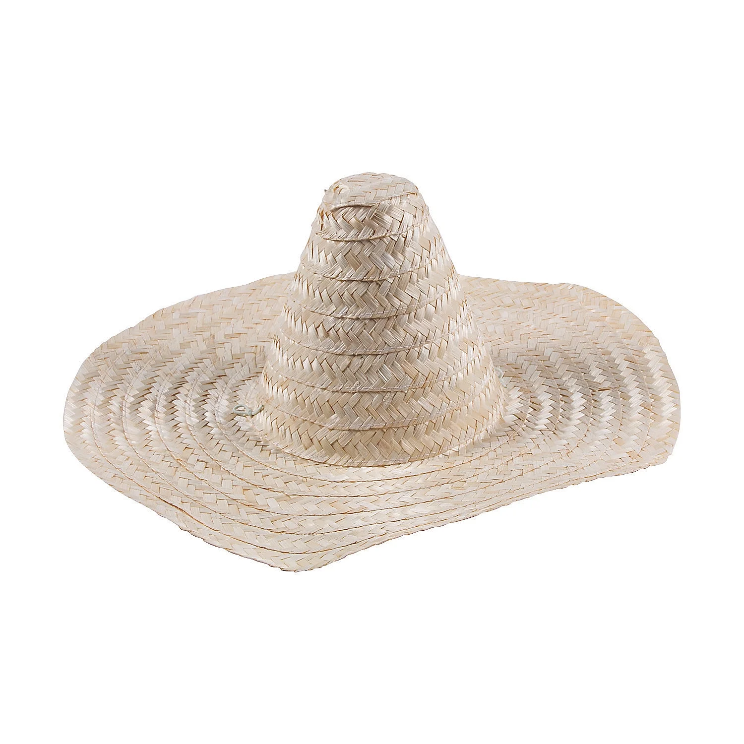 Fiesta Adult Bamboo Sombrero - Party Wear - 12 Pieces