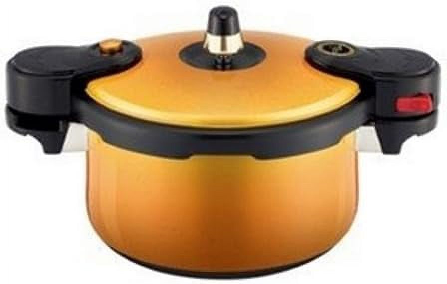Ecocook Ceramic Pressure Cooker Yellow 3.5L
