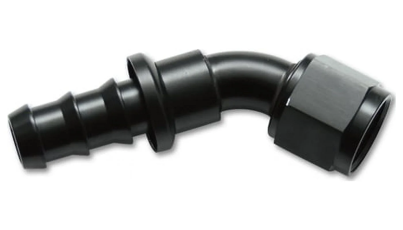 Vibrant Performance 22404 VIB22404 45 DEGREE PUSH-ON HOSE END FITTING; HOSE SIZE: -4 AN