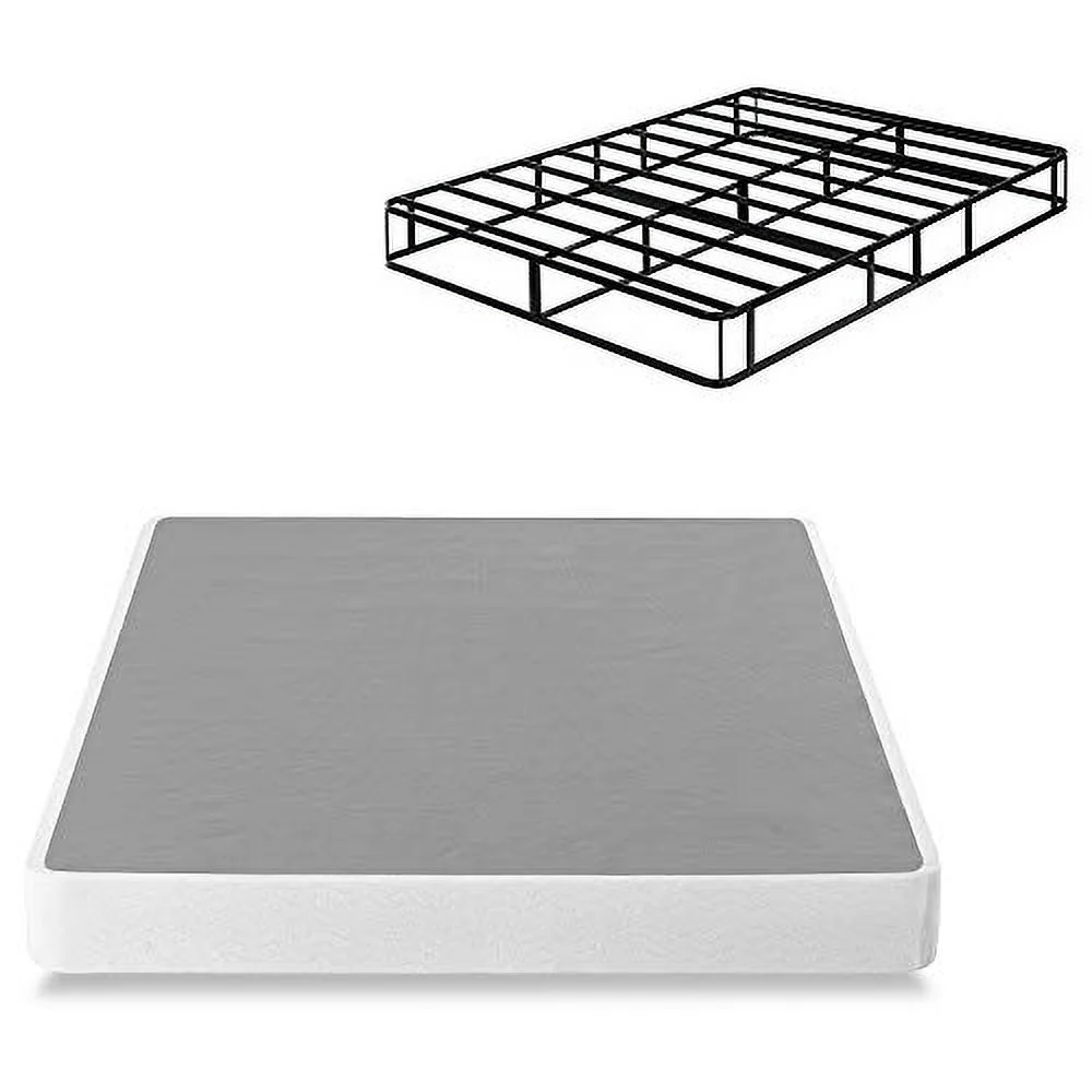 ZINUS 7 Inch Smart Metal Box Spring / Mattress Foundation / Strong Metal Frame / Easy Assembly, Twin