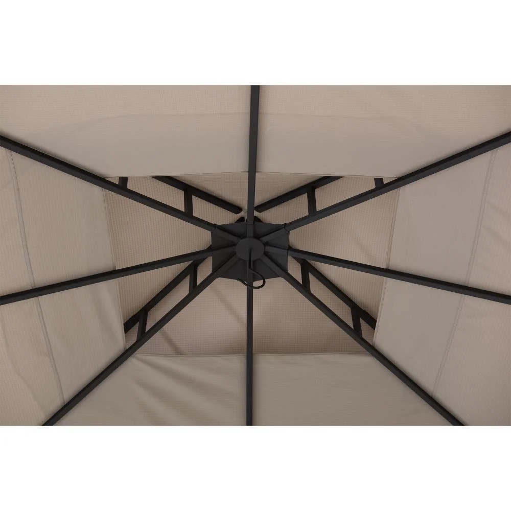 Garden Winds Replacement Canopy Top Cover Compatible with The A101015300 Howards Roberts Gazebo - Riplock 350