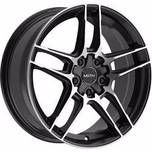 Motiv 17x7.5 5X100 434MB Matic Black Wheel Rim