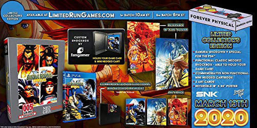 Limited Run #328: Samurai Shodown V Special Classic Edition (PS4)