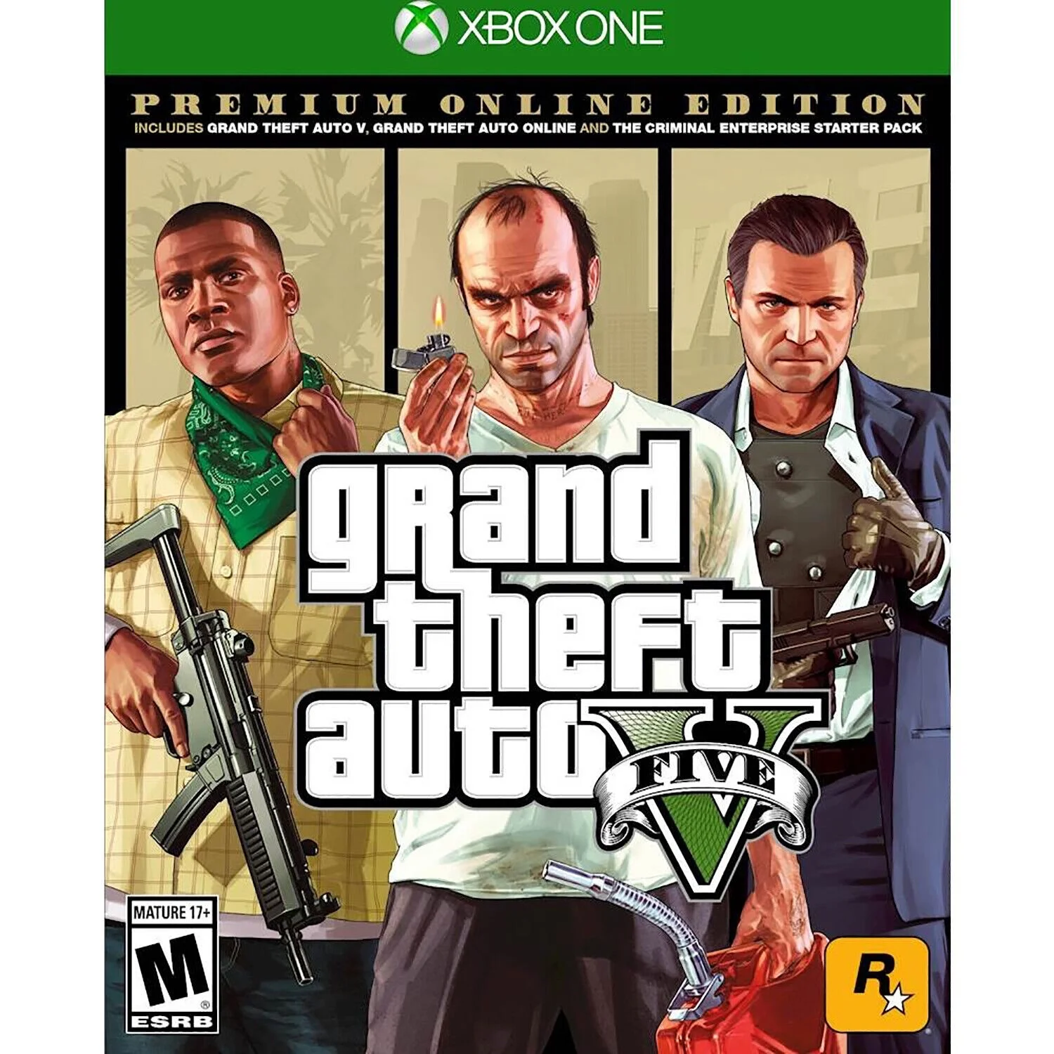 Grand Theft Auto V: Premium Online Edition Xbox One [Brand New]