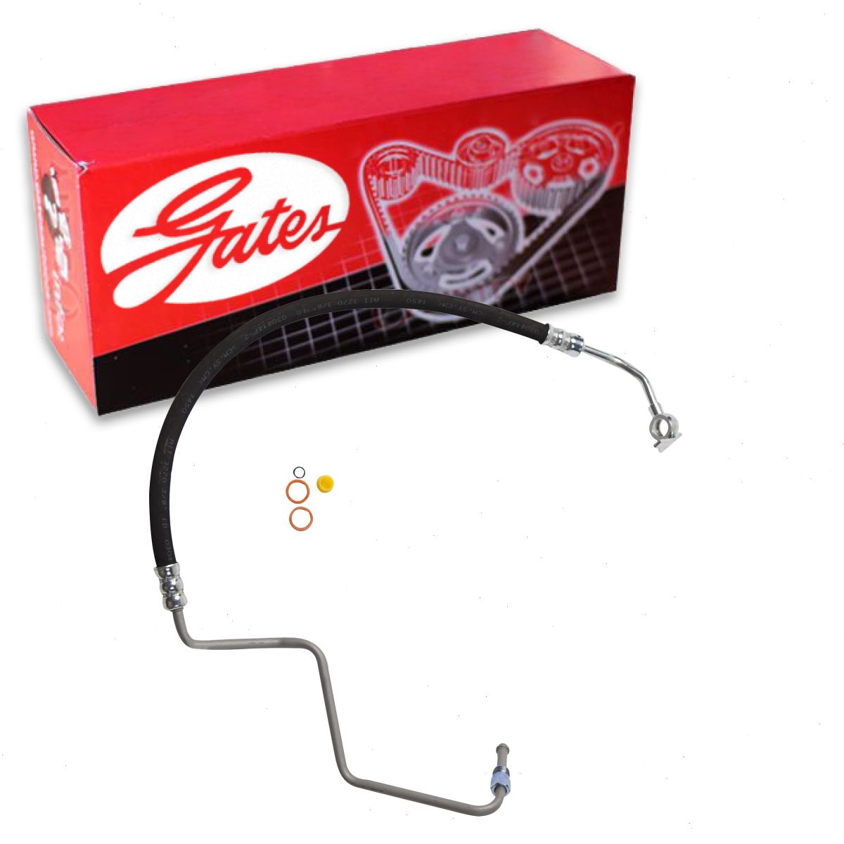 Gates Power Steering Pressure Line Hose compatible with Toyota Tacoma 4.0L V6 2005-2015