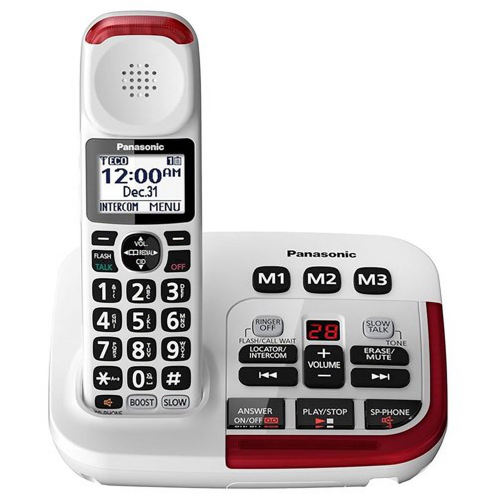 Restored Panasonic KX-TGM420W 1 Handset  Amplified Cordless Phone (Refurbished)