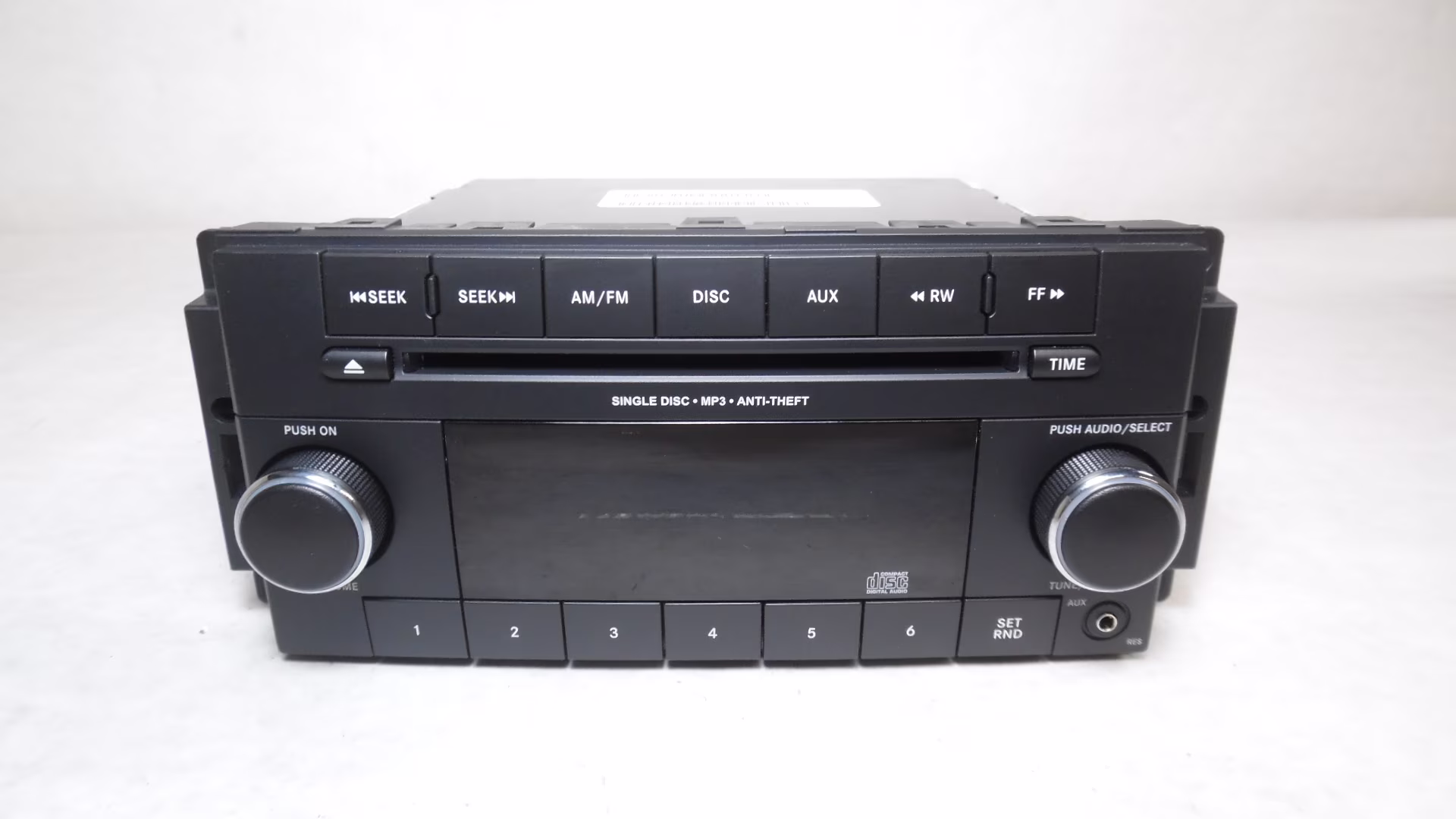 Pre-Owned 2011 2012 Jeep Compass Single Disc CD MP3 Player Radio Receiver RES OEM (Good)