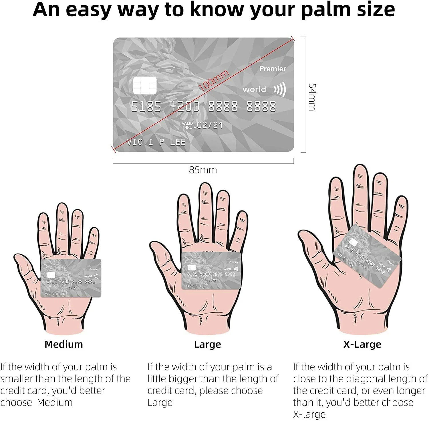 BASIC Disposable Nitrile Exam Gloves, Powder Latex Free Gloves, Blue Extra Large 1000 Count