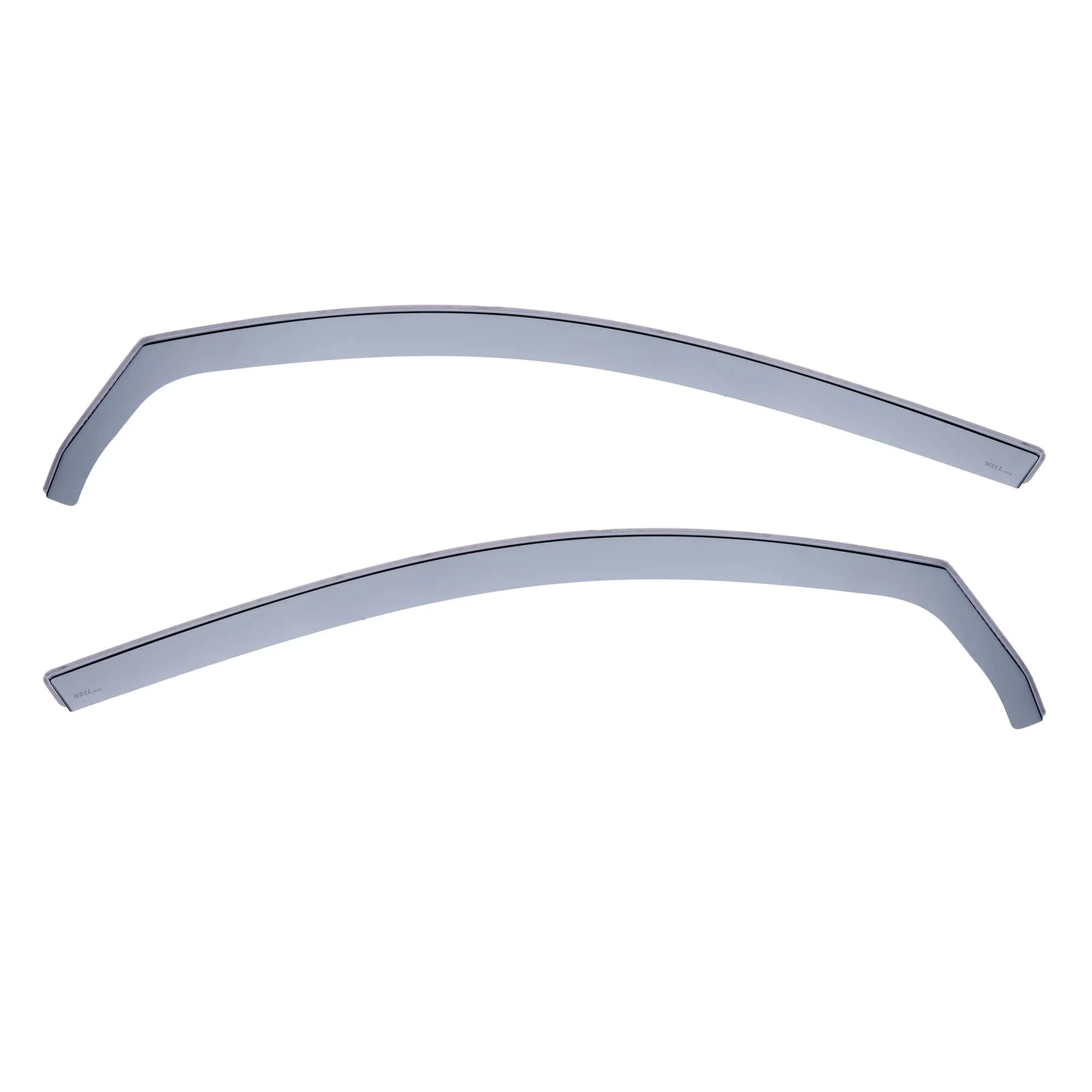 Wellvisors In-Channel Window Visors Wind Deflector Front Only for Volkswagen VW Golf / GTI 2010-2014, Golf R 2012-2023 2 Doors Only 3-351VW007