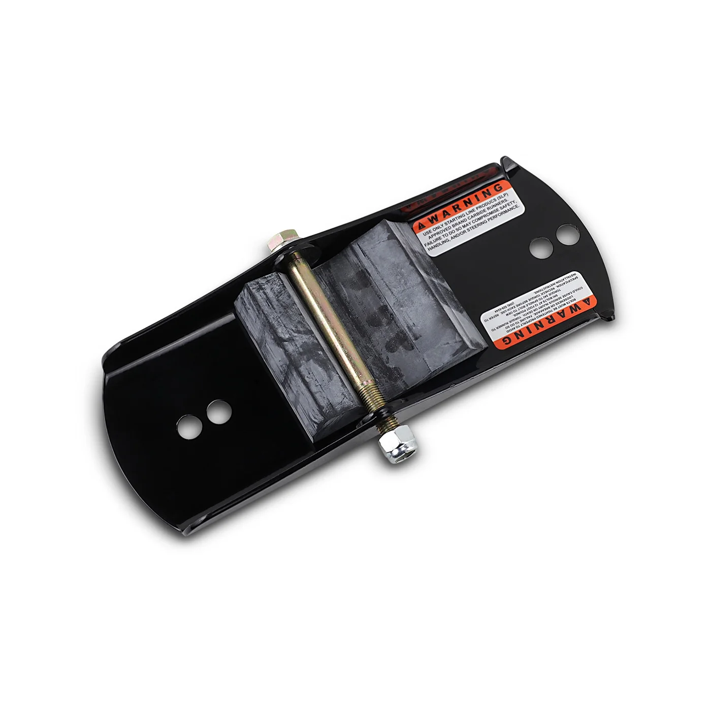 SLP Standard Black Ski Mounting Saddle Bracket w/Bolt & Rubber Damper (35-136)