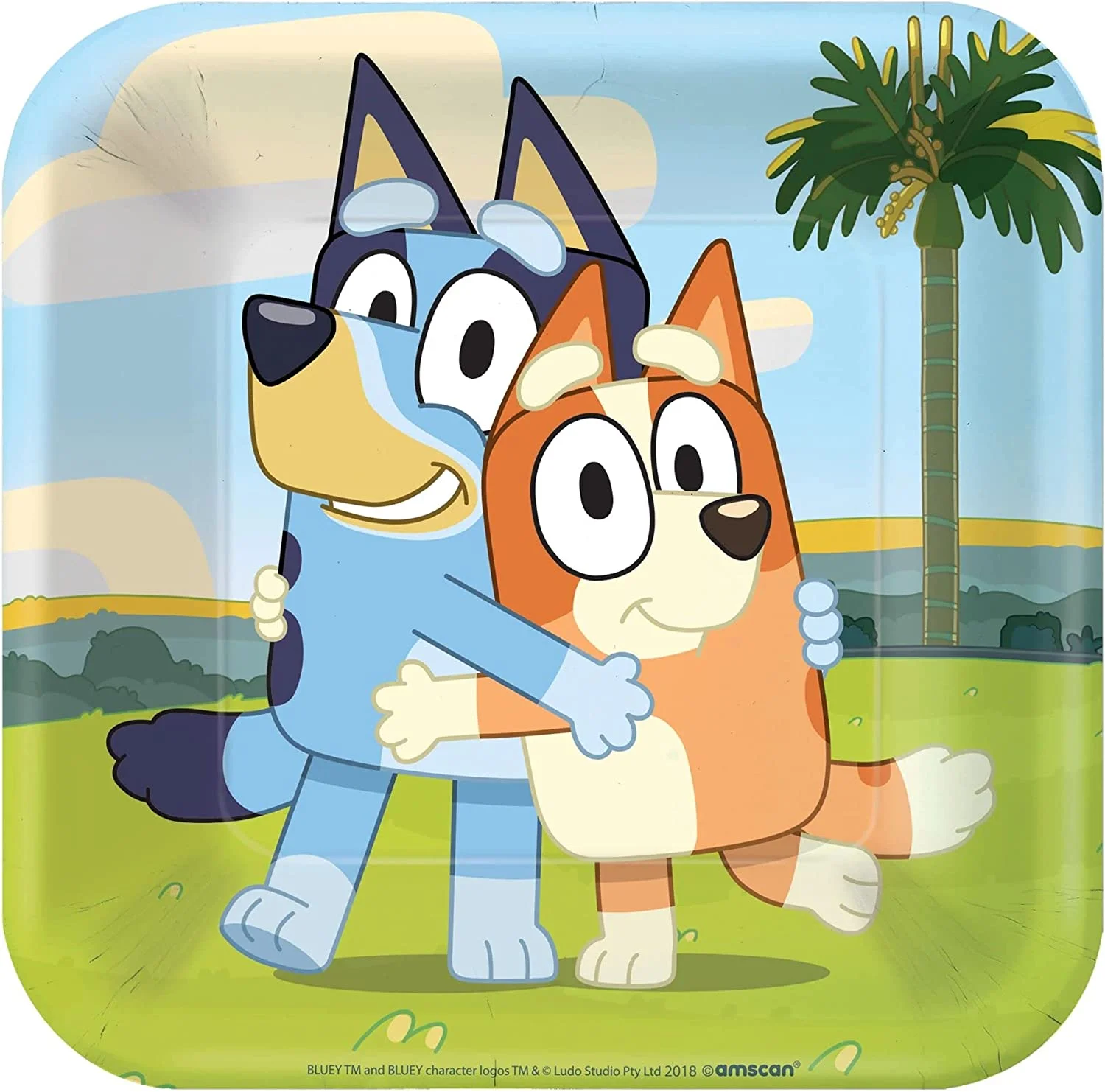 Amscan Bluey Party Supplies Pack Serves 16: Bluey Birthday Party Supplies; Bluey 7