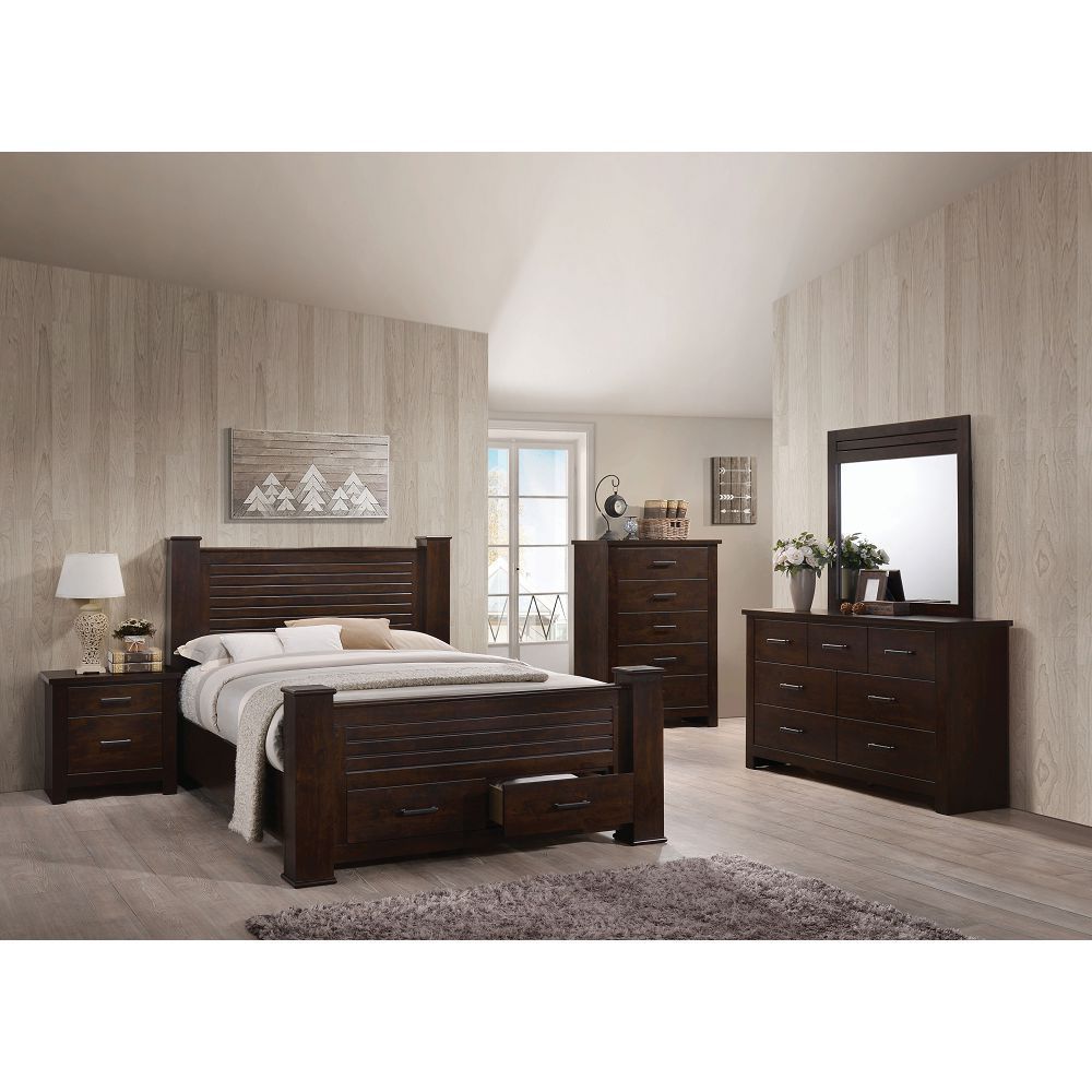 Royal Mahogany Dream Bed