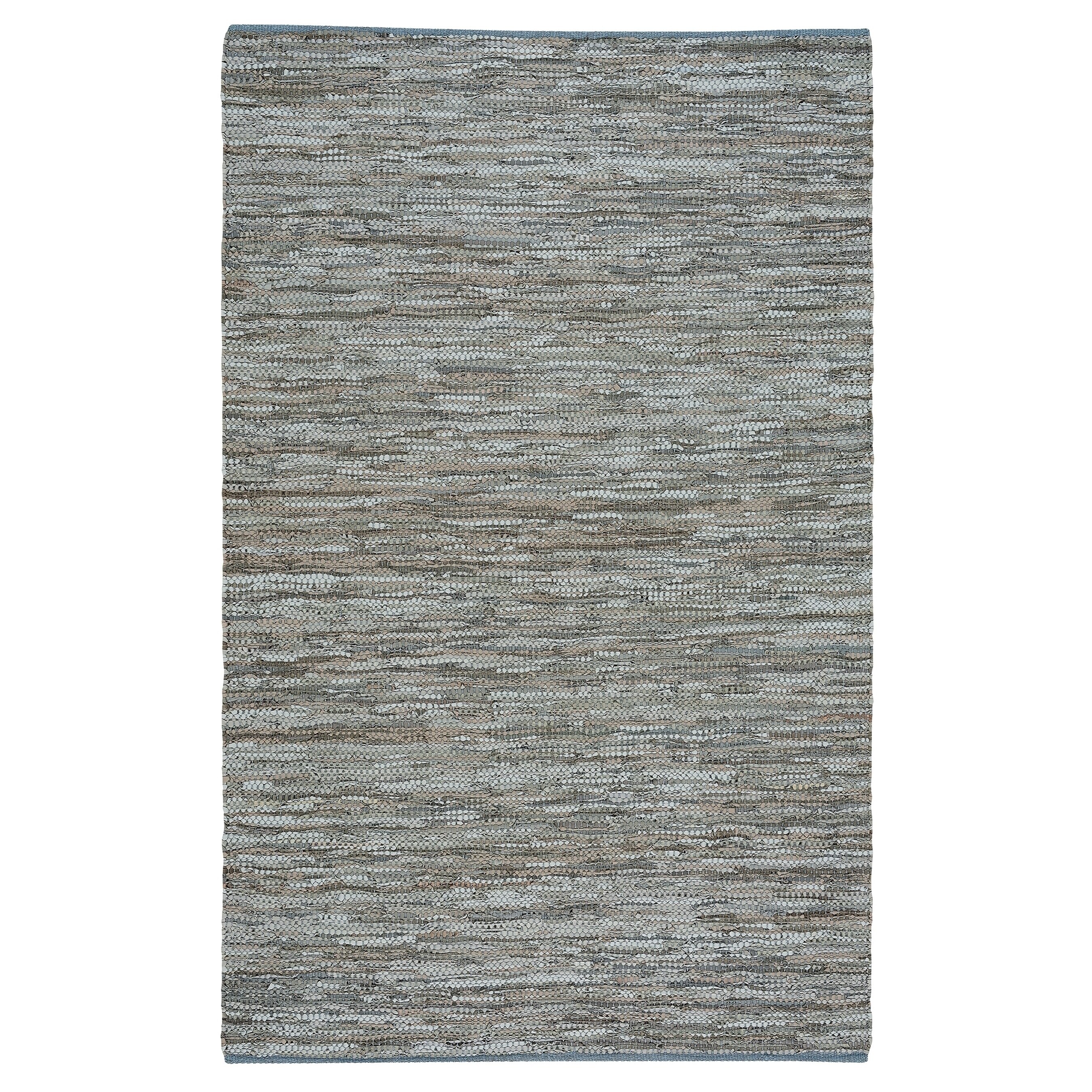 Capel Rugs Zions View Casual Reversible Flat Woven Rugs Lt. Grey 5' x 8' Latex Free Reversible 5' x 8' Living Room, Dining Room Cabin & Lodge
