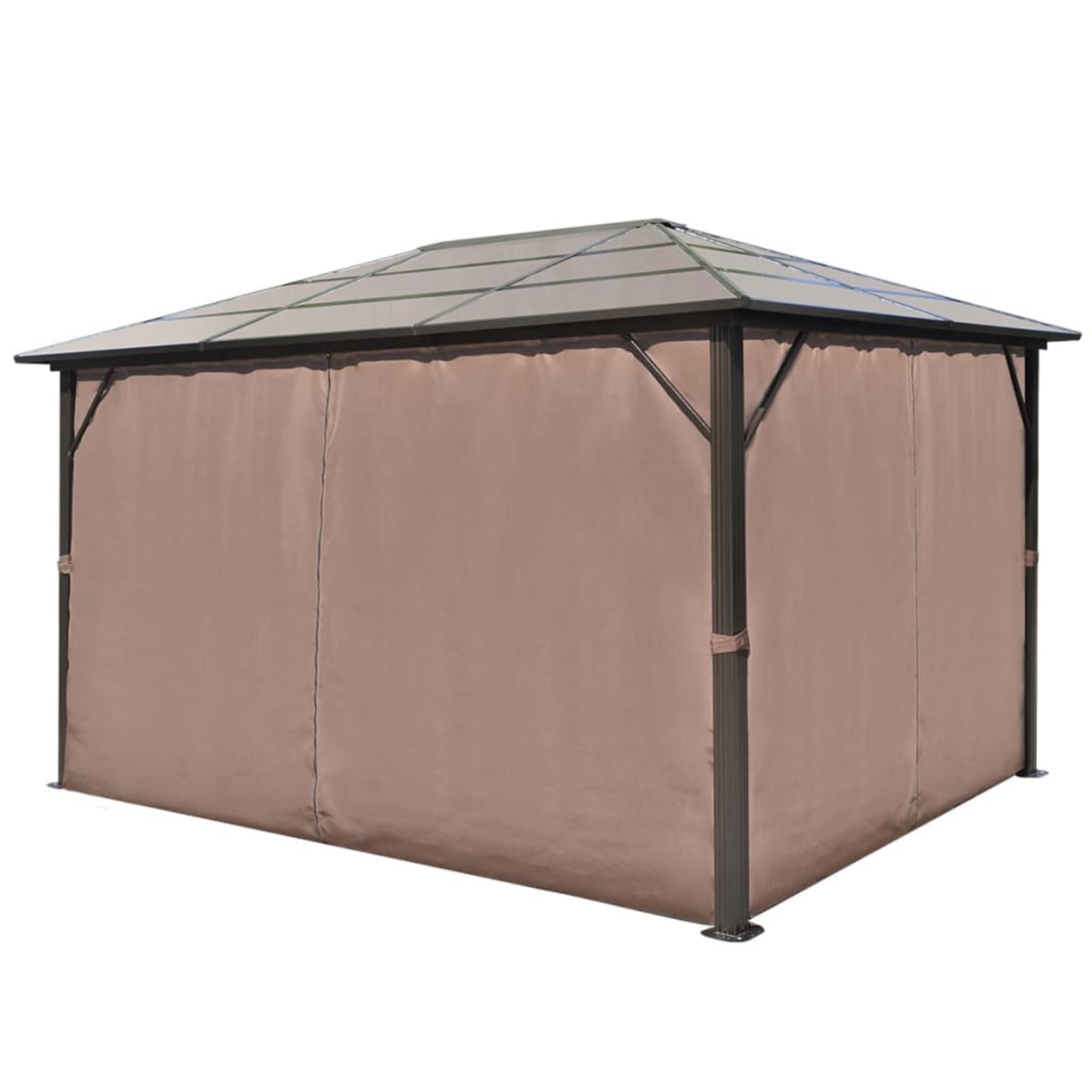 Irfora ,CurtainShelterShelter Loop Fastener Aluminum 13' 10' Dinners Bbqs Dinners Bbqs Family Party Tent With Curtain 10' X 8' 13' X 10' Bbqs Family 13' Shelter Loop Fastener