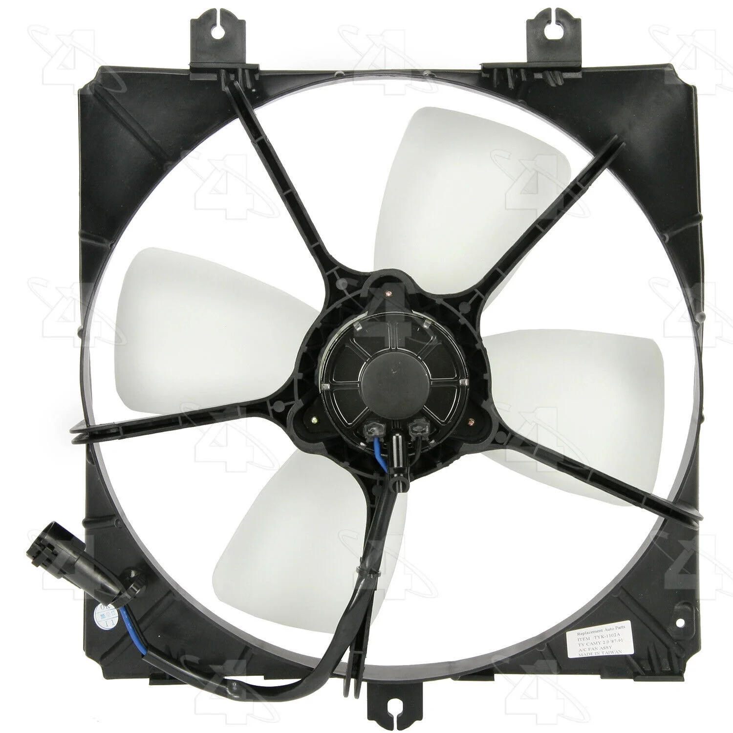 Four Seasons A/C Condenser Fan Assembly P/N:75438 Fits select: 1987-1991 TOYOTA CAMRY