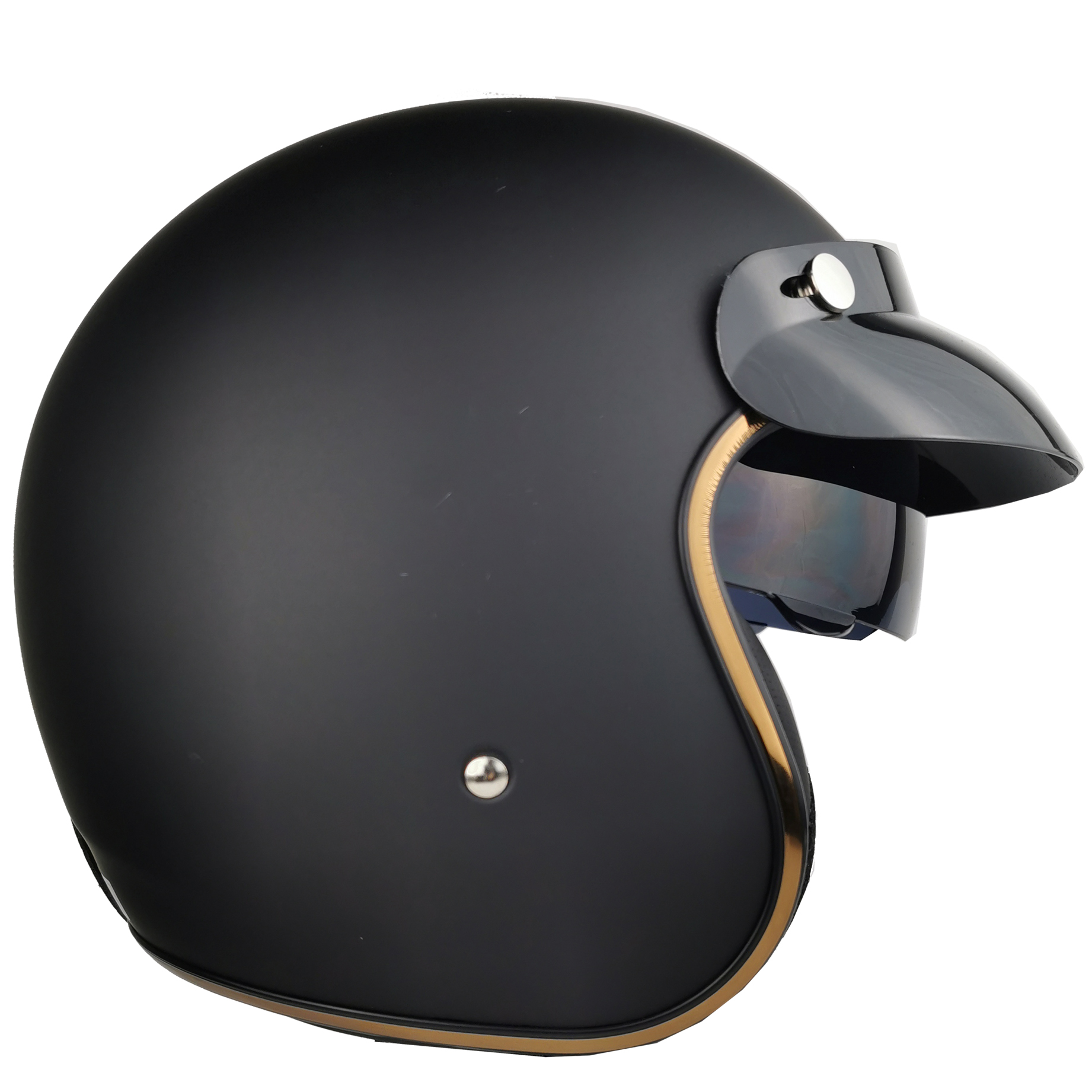 Open Face Motorcycle Helmet DOT Approved Half Casco Fit Men Women ATV Moped Scooter