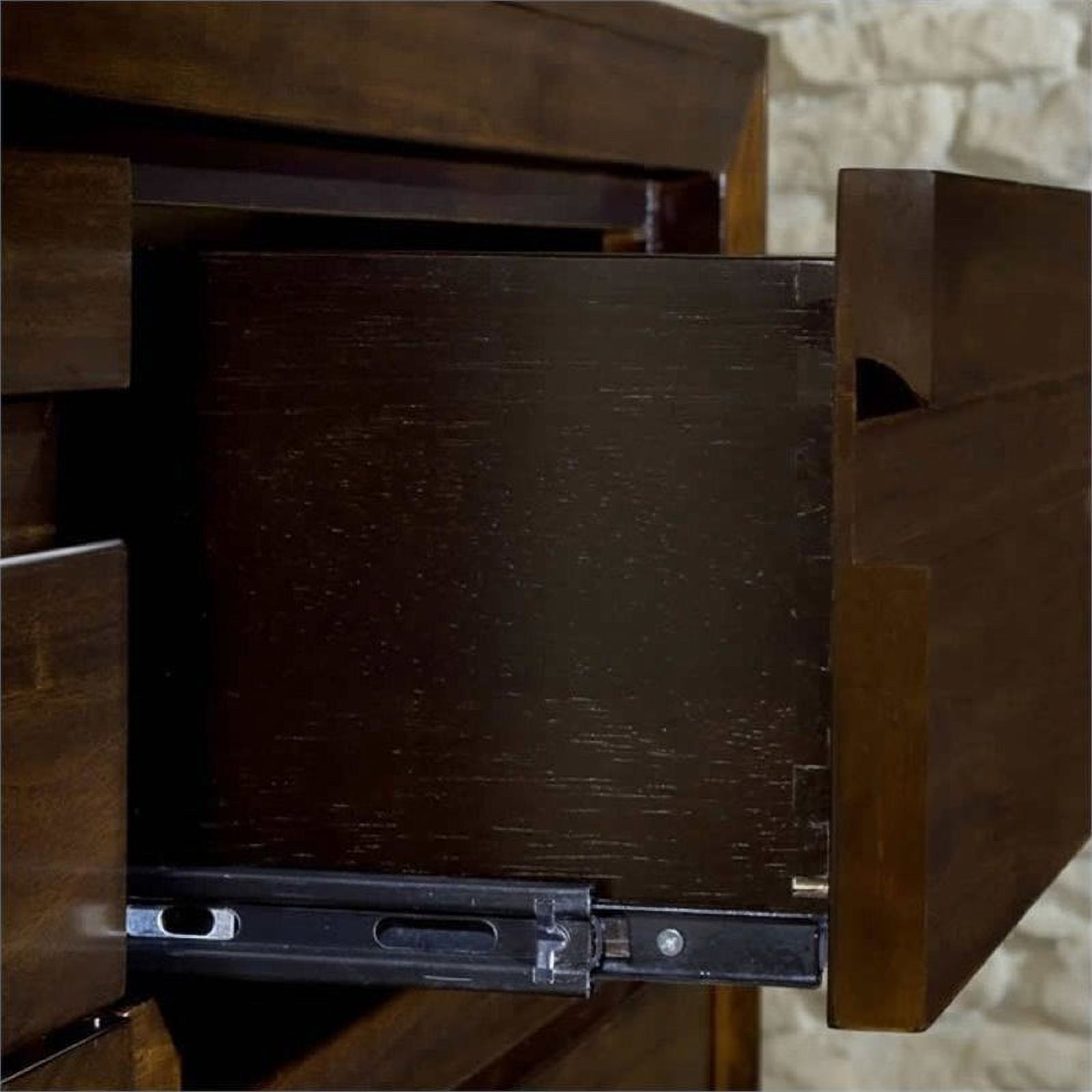 Bowery Hill Dresser in Chocolate Brown