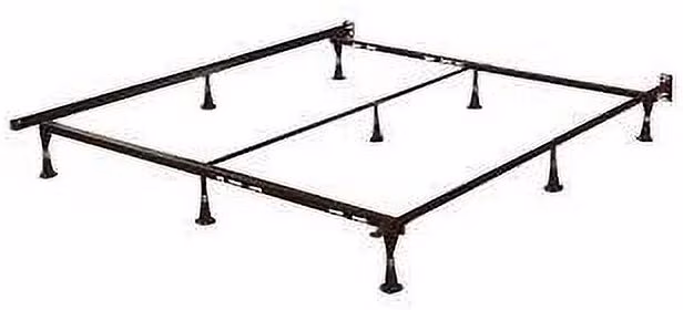 Queen 9 Leg Bed Frame For Waterbeds And Regular Beds